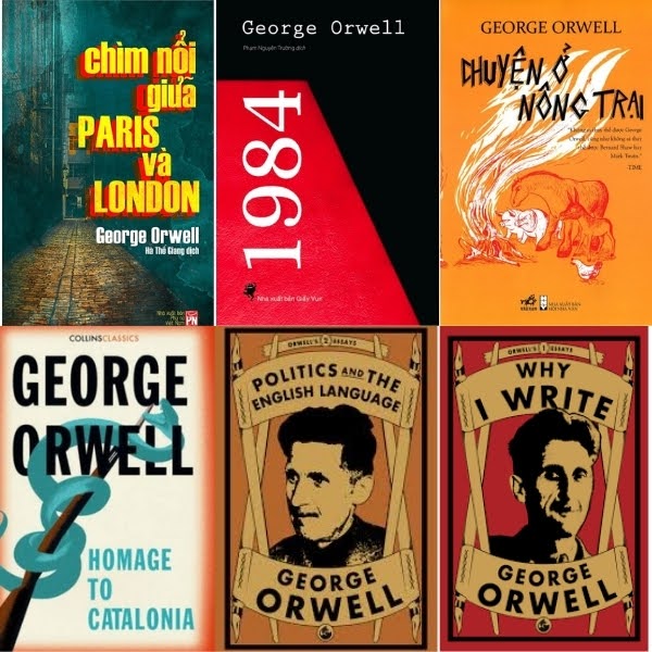C&aacute;c t&aacute;c phẩm của George Orwell