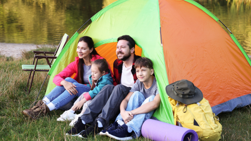 Lều ngo&agrave;i trời gi&uacute;p b&eacute; kh&aacute;m ph&aacute; thi&ecirc;n nhi&ecirc;n