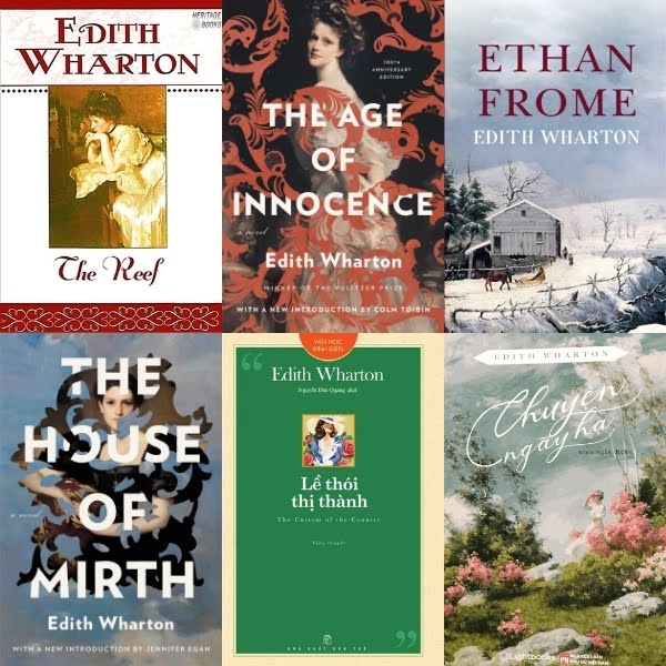 Các tác phẩm nổi bật của Edith Wharton