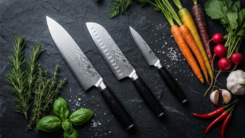 Sử dụng những d&ograve;ng Dao c&aacute;c loại đạt chuẩn l&agrave; b&iacute; quyết gi&uacute;p m&oacute;n ăn giữ trọn dinh dưỡng v&agrave; t&iacute;nh thẩm mỹ