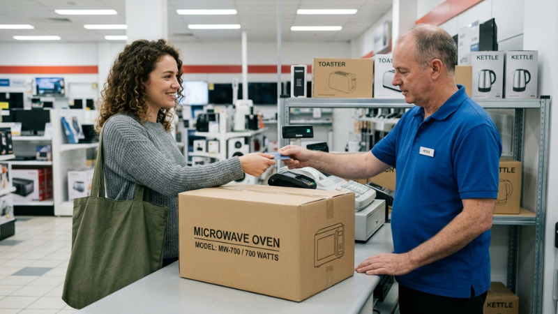 Chọn l&ograve; vi s&oacute;ng điện tử c&oacute; dung t&iacute;ch v&agrave; c&ocirc;ng suất ph&ugrave; hợp nhu cầu sử dụng