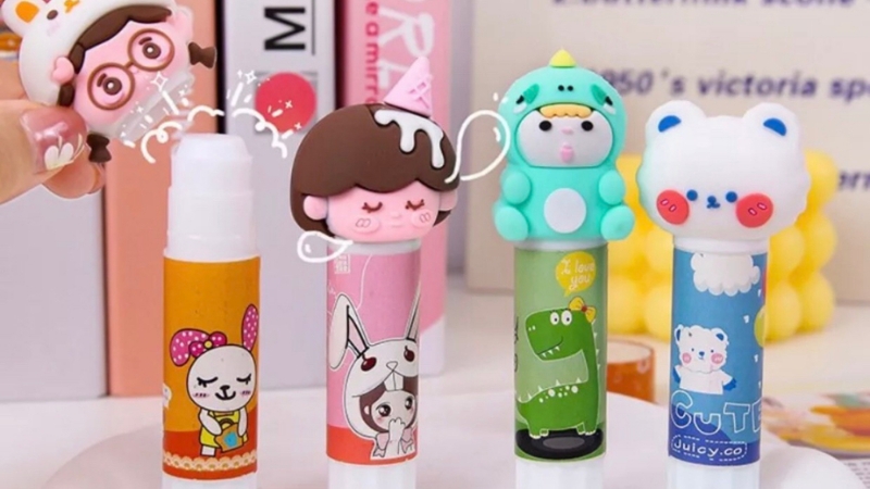 Keo hồ khô bám dính tốt trên giấy và các vật liệu nhẹ