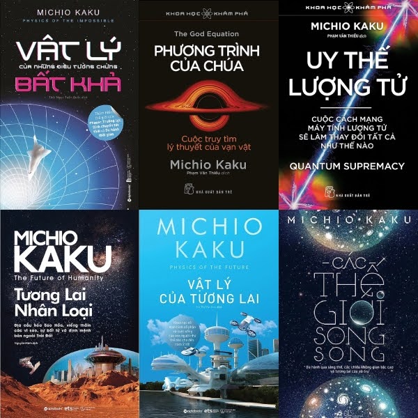 Các tác phẩm nổi bật của Michio Kaku