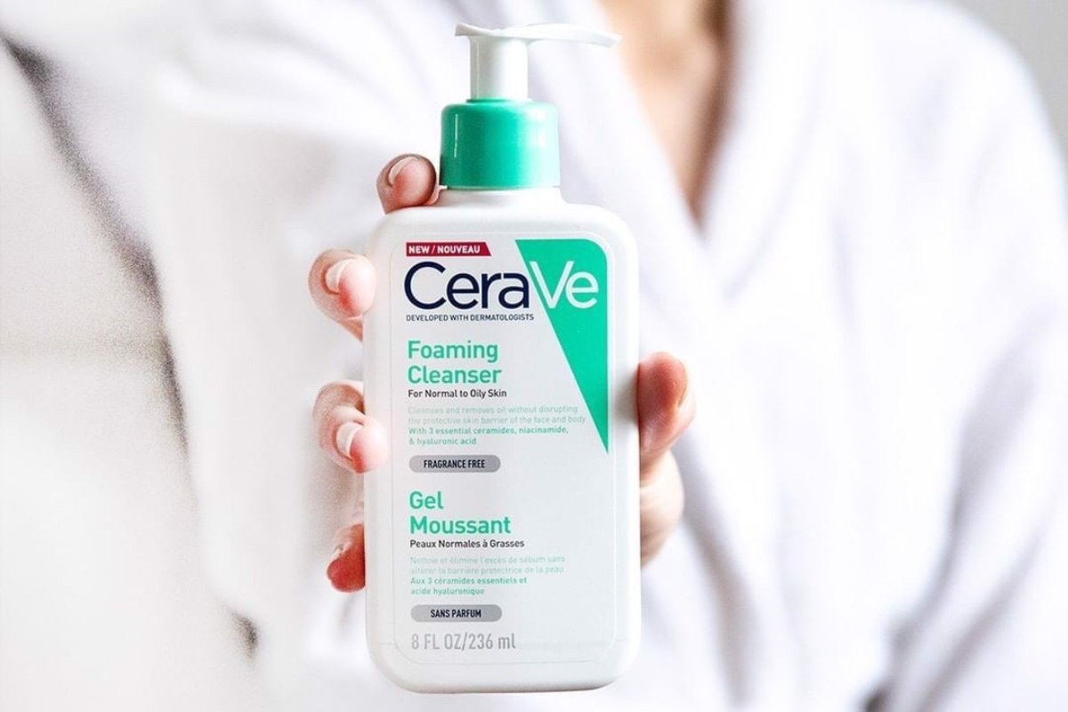 Sữa rửa mặt CeraVe Foaming Facial Cleanser