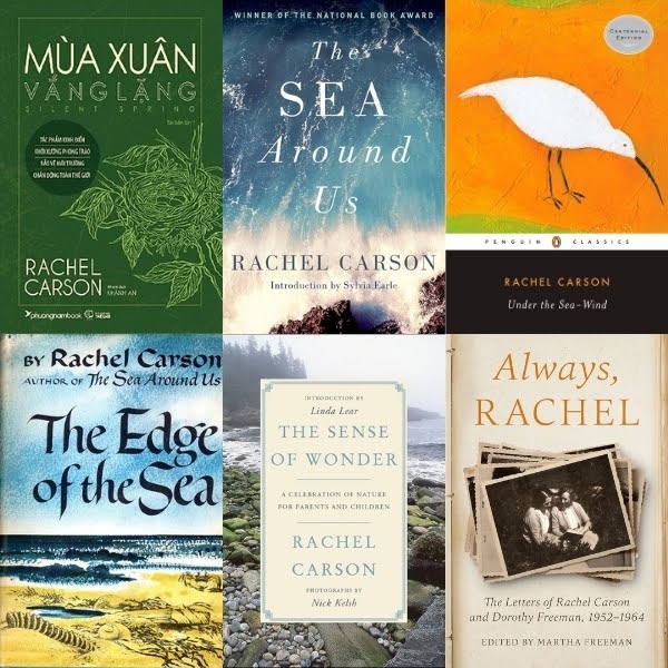 C&aacute;c t&aacute;c phẩm nổi bật của Rachel Carson