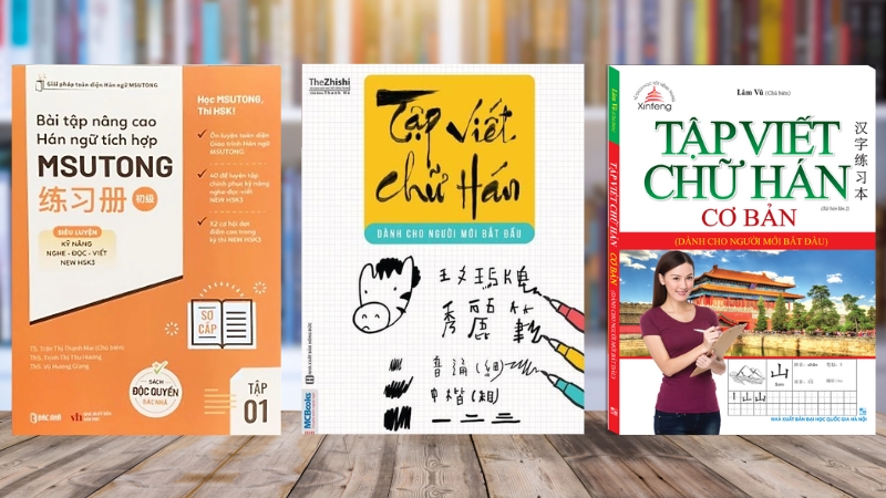 Tập viết chữ Hán hỗ trợ ghi nhớ từ vựng hiệu quả qua từng nét