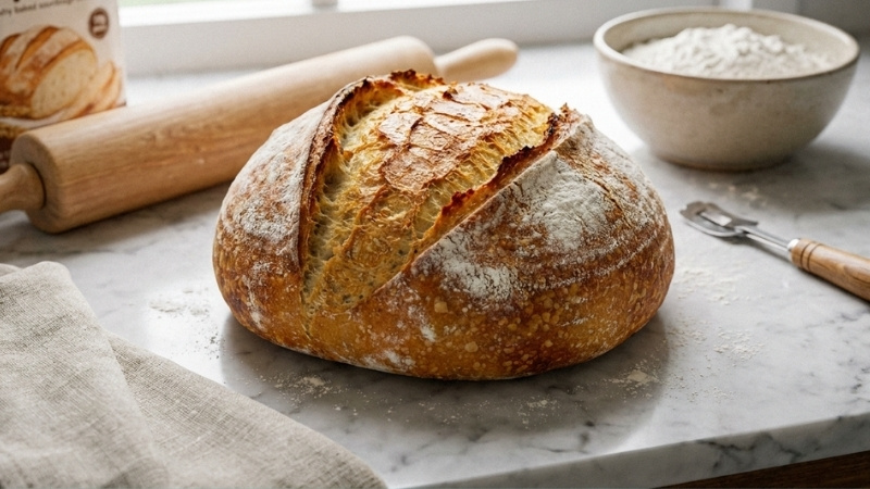 Bột m&igrave; chất lượng cao l&agrave; nền tảng quan trọng nhất để tạo n&ecirc;n những mẻ b&aacute;nh ho&agrave;n hảo tại gia