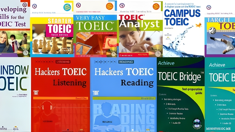 TOEIC Books cập nhật cấu tr&uacute;c đề thi TOEIC mới nhất.