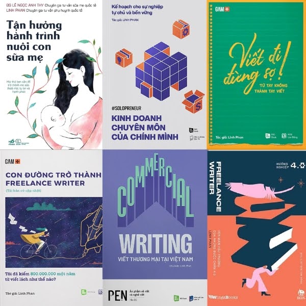 C&aacute;c t&aacute;c phẩm nổi bật của t&aacute;c giả Linh Phan
