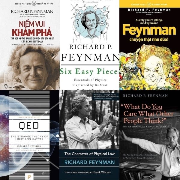 C&aacute;c t&aacute;c phẩm của Richard Feynman