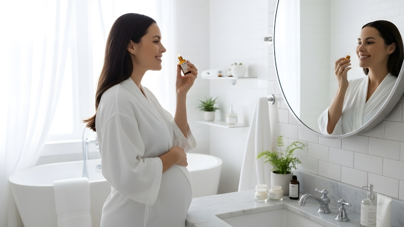 Chọn mỹ phẩm cho mẹ bầu, sau sinh cần thành phần sạch, nguồn gốc thiên nhiên, thương hiệu uy tín