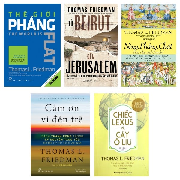 Một số t&aacute;c phẩm nổi bật của Thomas Friedman