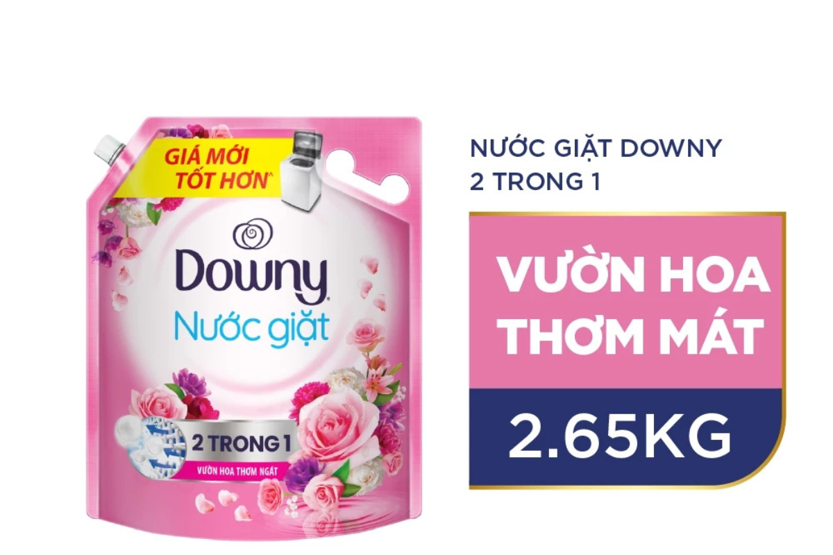 Nước giặt Downy hương vườn hoa thơm ngát
