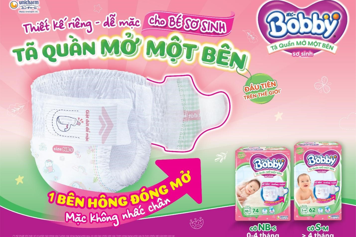 Bobby nổi bật với chất liệu mềm mại, thấm hút tốt