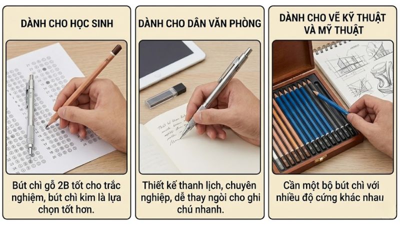 B&uacute;t ch&igrave; - Ruột b&uacute;t ch&igrave; đồng h&agrave;nh c&ugrave;ng mọi đối tượng thuộc nhiều lĩnh vực