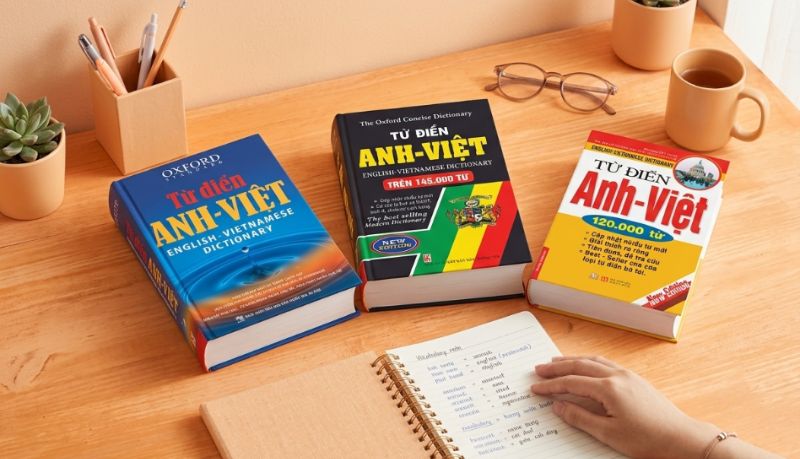 Từ điển Anh - Việt gi&uacute;p học sinh dễ d&agrave;ng tra cứu, &ocirc;n tập