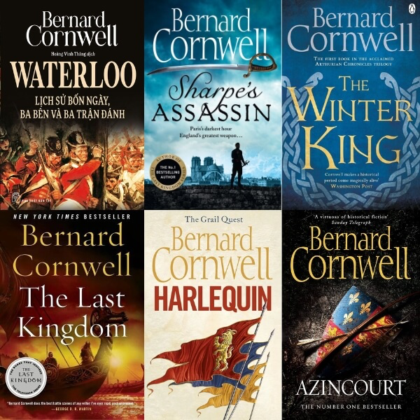 Tác phẩm nổi bật của Bernard Cornwell