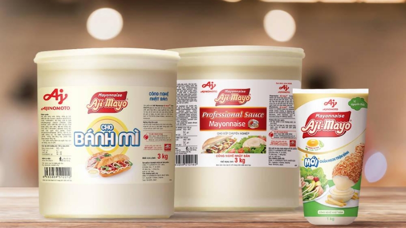 Sốt mayonnaise béo mịn, giúp món ăn thêm thơm ngon và hấp dẫn
