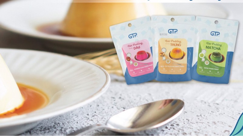 C&aacute;c loại bột Pudding trộn sẵn