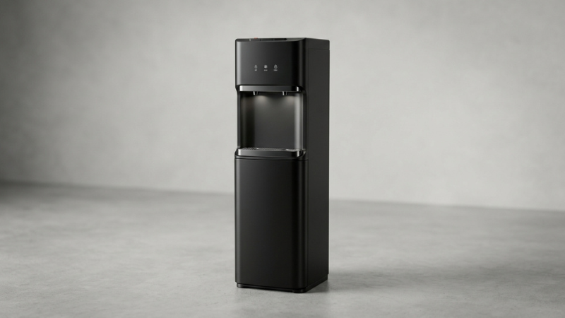 Tận hưởng nhịp sống tiện nghi với thiết kế lắp âm gọn gàng, thao tác thay nước đơn giản và không tốn sức