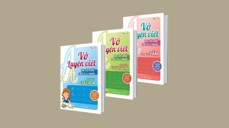 Danh mục T&ocirc; m&agrave;u - Luyện chữ tại Tiki rất đa dạng