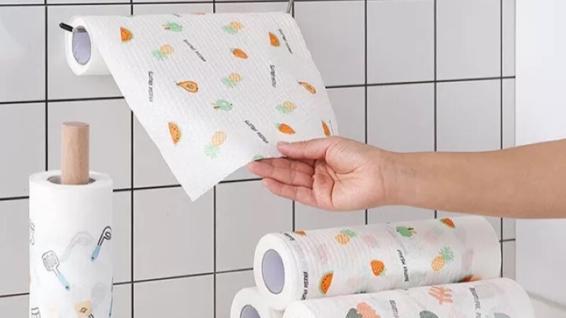 Khăn lau bếp mềm mại, kh&ocirc;ng g&acirc;y trầy xước bề mặt k&iacute;nh hoặc inox