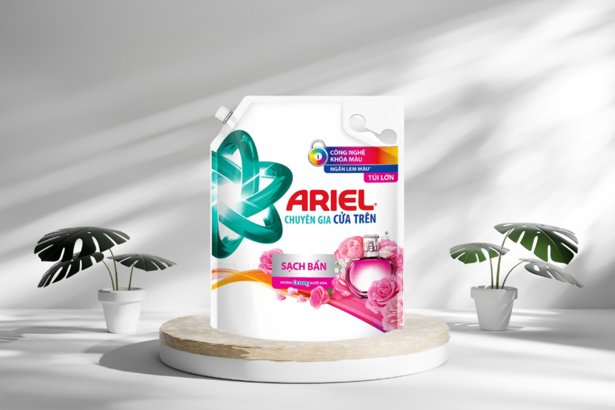 Nước giặt Ariel hương nước hoa sang trọng 