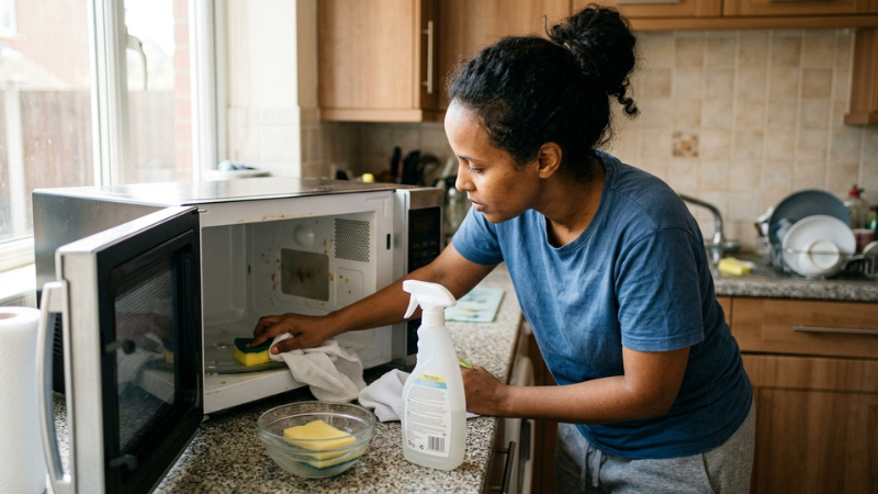 Sử dụng đúng cách giúp lò vi sóng bền bỉ, an toàn và luôn sạch sẽ