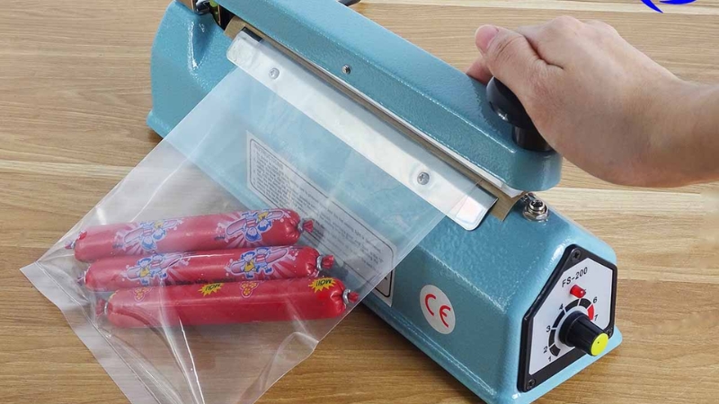 M&aacute;y h&agrave;n miệng t&uacute;i gi&uacute;p đ&oacute;ng g&oacute;i thực phẩm k&iacute;n kh&iacute;, bảo quản l&acirc;u d&agrave;i v&agrave; an to&agrave;n