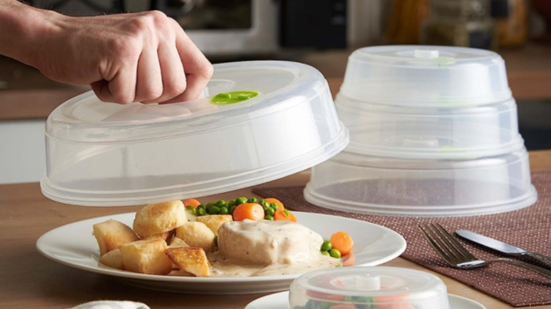 Nắp đậy v&agrave; phụ kiện d&ugrave;ng cho l&ograve; vi s&oacute;ng