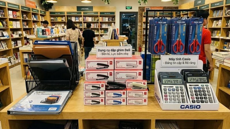 Các sản phẩm từ Thiên Long, Deli, Casio luôn là bảo chứng cho chất lượng bền bỉ