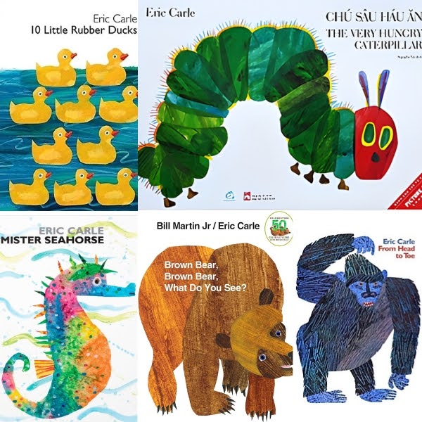 Các tác phẩm nổi bật của Eric Carle