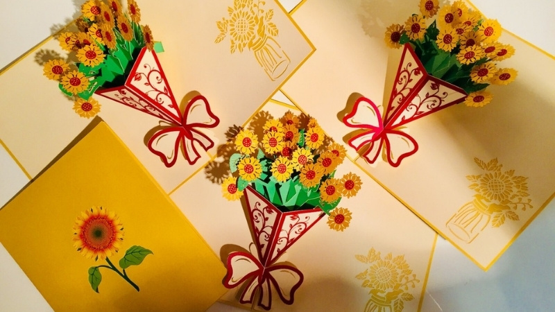 Nghệ thuật cắt giấy tạo n&ecirc;n những m&oacute;n qu&agrave; bất ngờ