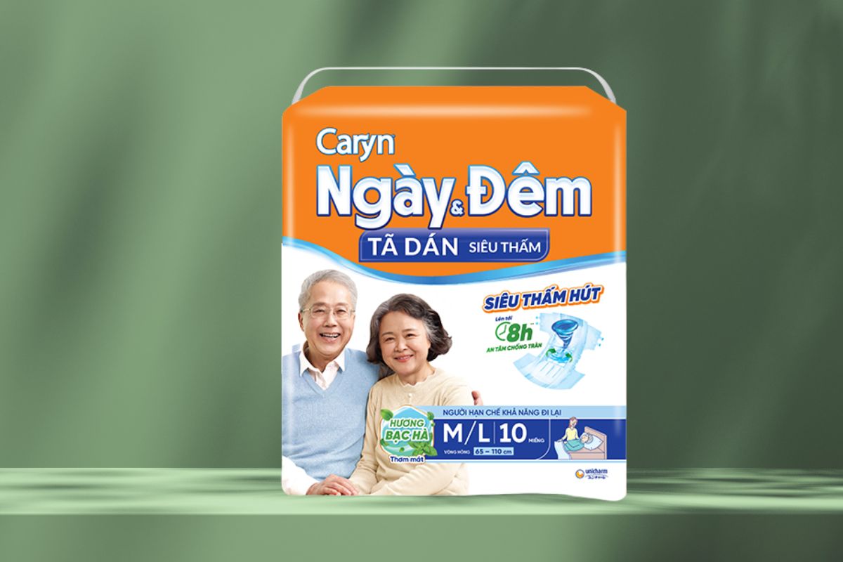 Tã dán ngày và đêm Caryn