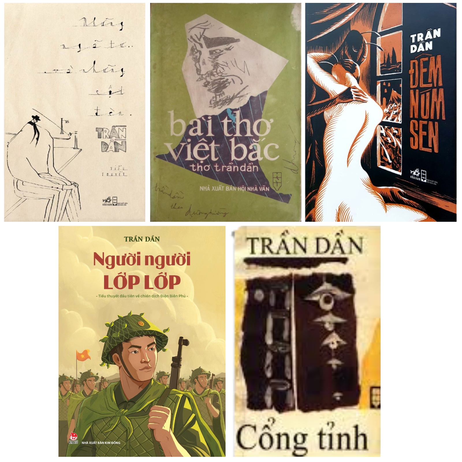 C&aacute;c t&aacute;c phẩm nổi bật của Trần Dần