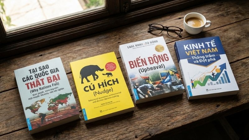 Các tác giả, đầu sách kinh tế uy tín giúp hiểu thể chế, chính sách và phát triển quốc gia