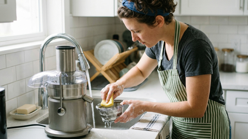 Vệ sinh ngay sau khi d&ugrave;ng v&agrave; giữ phần động cơ lu&ocirc;n kh&ocirc; r&aacute;o để tăng độ bền