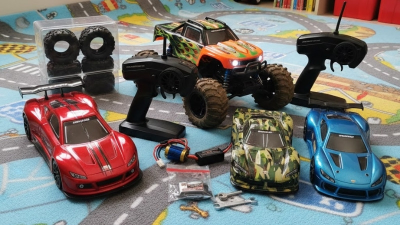 C&aacute;c d&ograve;ng xe điều khiển tại Tiki đa dạng như xe địa h&igrave;nh, xe đua tốc độ v&agrave; phụ kiện n&acirc;ng cấp