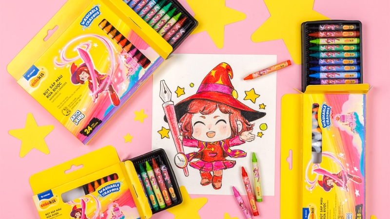 S&aacute;p Ong b&uacute;t m&agrave;u kh&ocirc;ng độc hại, th&acirc;n thiện với m&ocirc;i trường