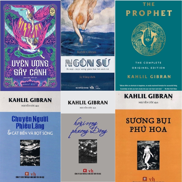 Các tác phẩm nổi bật của tác giả Kahlil Gibran