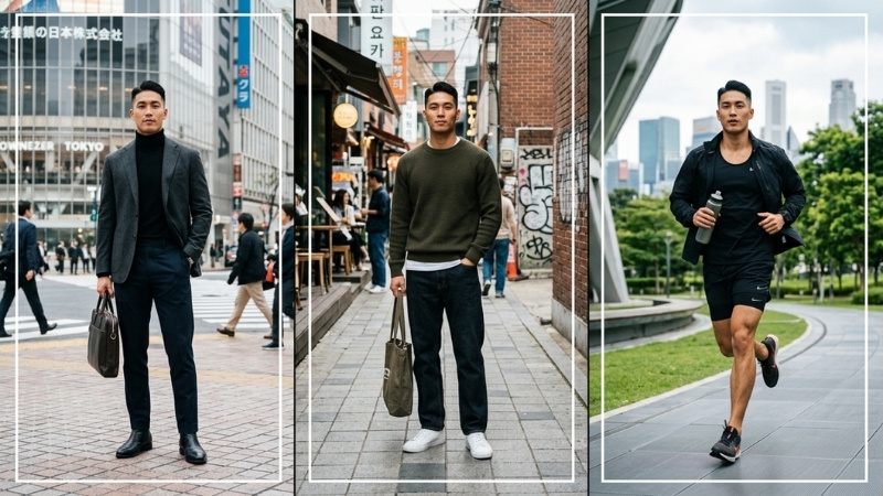 Thời trang nam hiện đại: Sự giao thoa ho&agrave;n hảo giữa t&iacute;nh ứng dụng, thẩm mỹ v&agrave; phong c&aacute;ch c&aacute; nh&acirc;n.