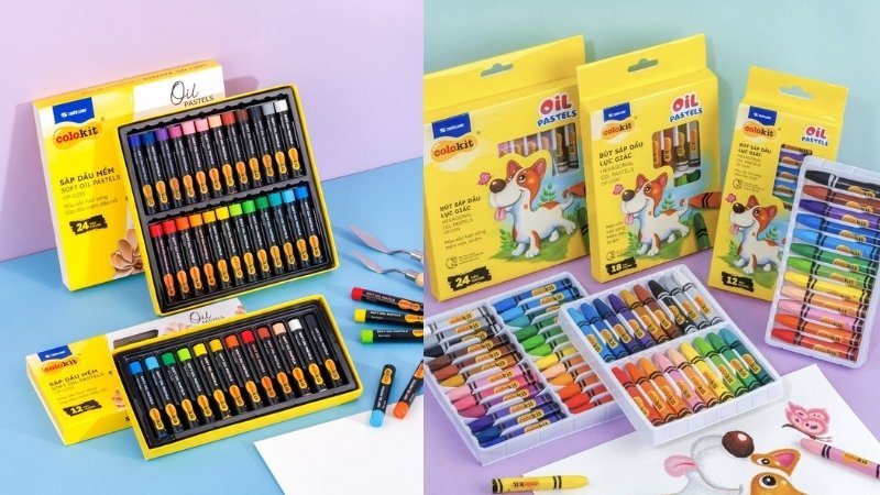 Bút sáp dầu Colokit