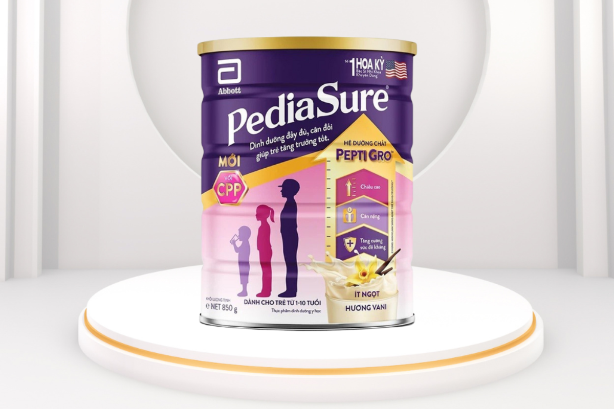 PediaSure BA là sản phẩm của Abbott Hoa Kỳ