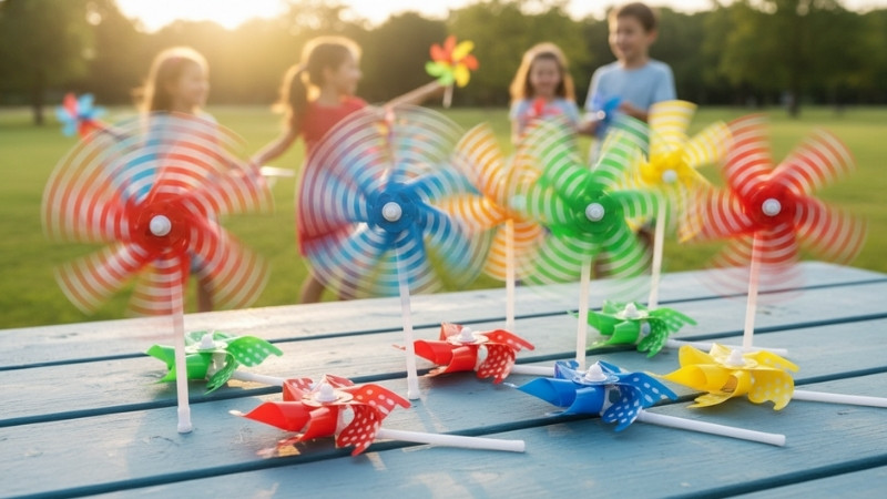 Chọn chong ch&oacute;ng an to&agrave;n, trục quay mượt, c&aacute;nh bo tr&ograve;n v&agrave; k&iacute;ch thước ph&ugrave; hợp cho b&eacute;