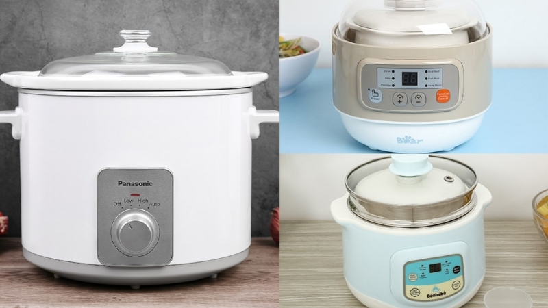 Tiki cung cấp đa dạng c&aacute;c mẫu nồi tiềm đ&aacute;p ứng mọi nhu cầu từ chưng yến đến hầm g&agrave;