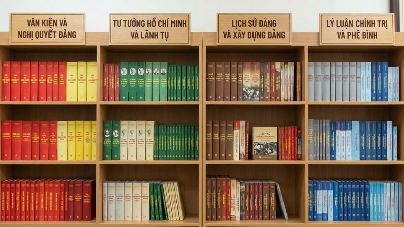 S&aacute;ch ch&iacute;nh trị tại Tiki gồm văn kiện Đảng, tư tưởng l&atilde;nh tụ, lịch sử Đảng v&agrave; l&yacute; luận ch&iacute;nh trị