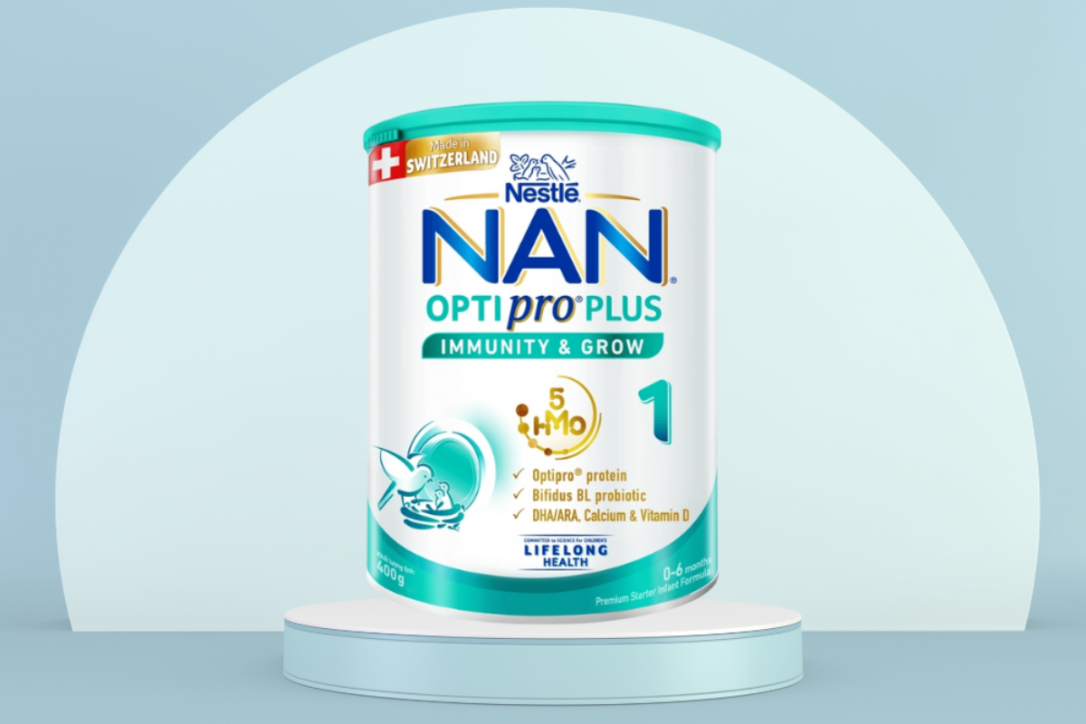 Nestlé NAN OPTIPRO PLUS 2 là sản phẩm dinh dưỡng công thức được sản xuất tại Thụy Sĩ