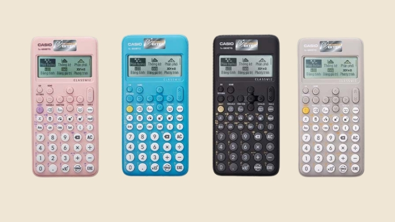 Máy tính học sinh Casio hỗ trợ học tập hiệu quả