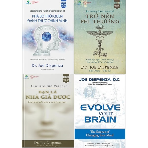 Các tác phẩm nổi bật của tác giả Dr. Joe Dispenza