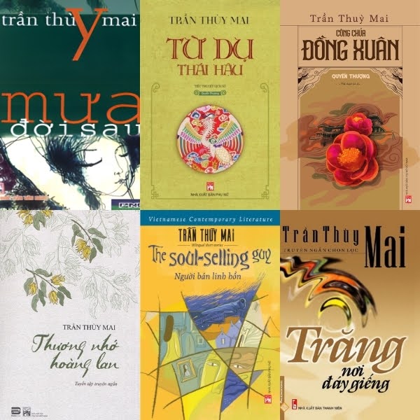 Các tác phẩm nổi bật của nhà văn Trần Thùy Mai